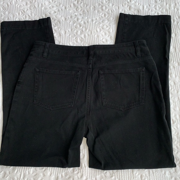 Chaps by Ralph Lauren-size8-boot cut black jeans - Picture 8 of 8